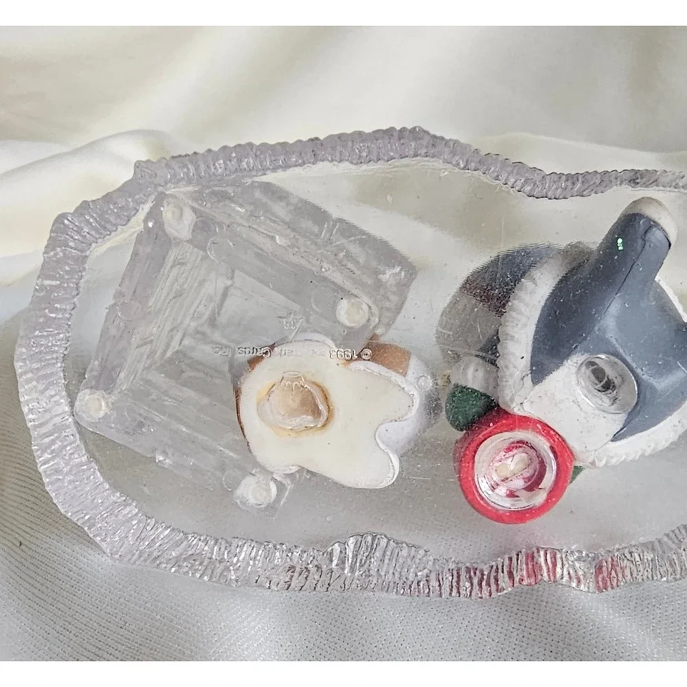 VTG Hallmark Keepsake 1993 Christmas Ornament Arctic Boy Husky Igloo Ice Base
